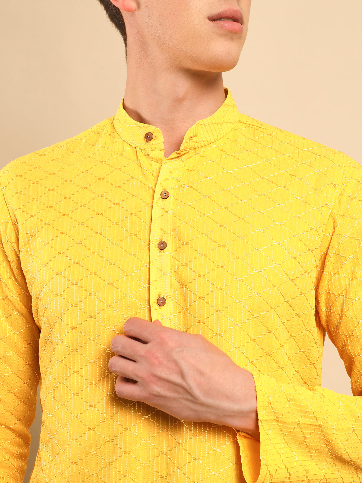 haldi colour shirt