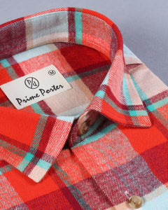 Cardinal Cotton Flannel Shirt