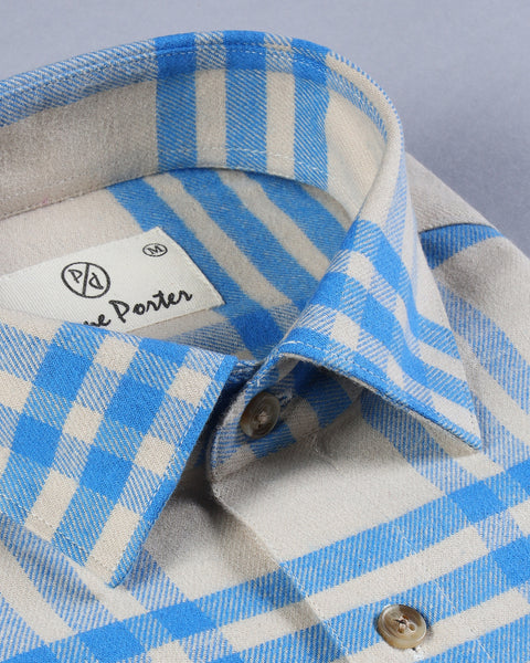 Iceberg Cotton Flannel Shirt