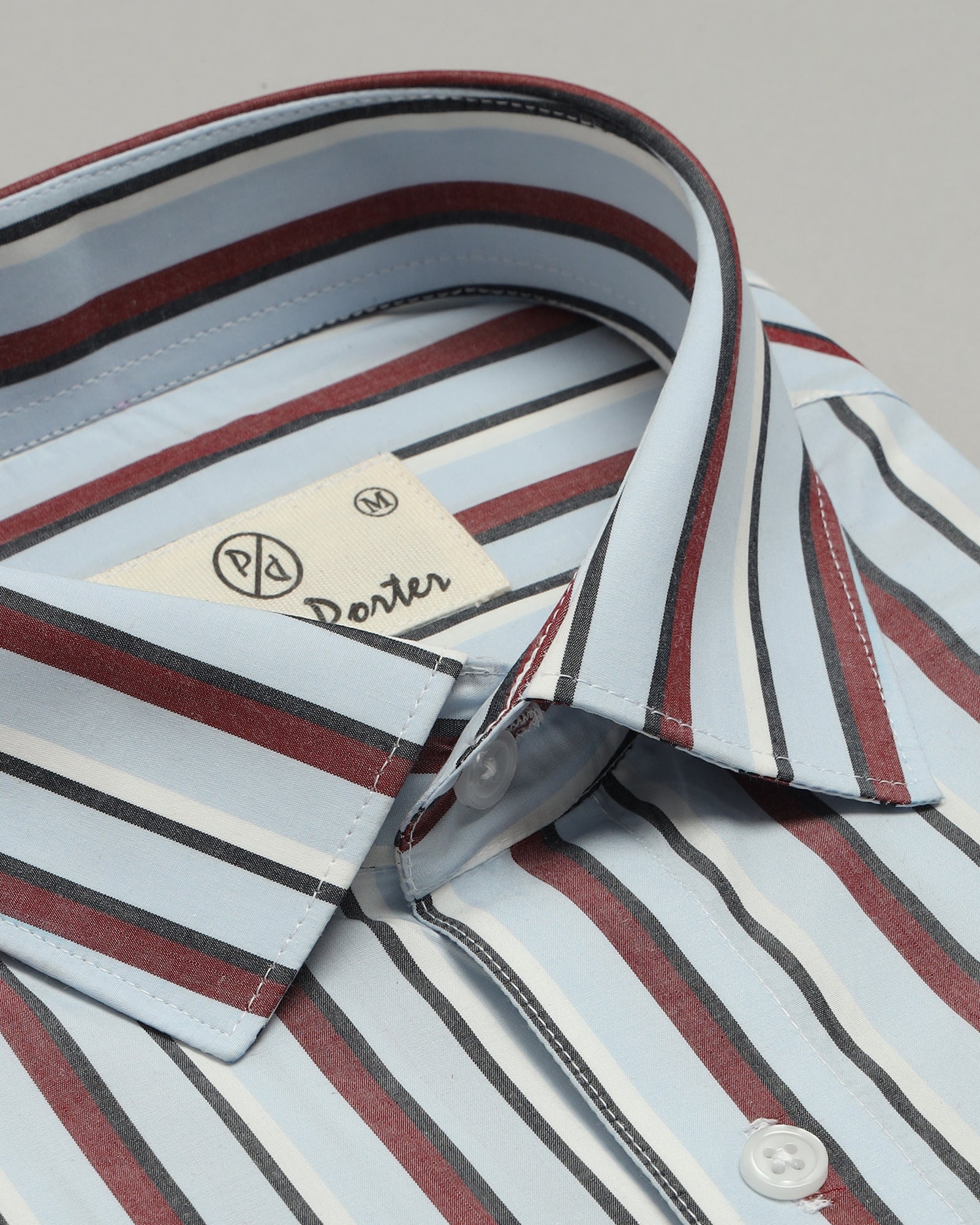 Mahogany Striped Shirt