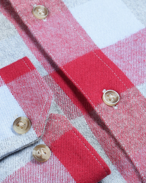 Cherry Cotton Flannel Shirt