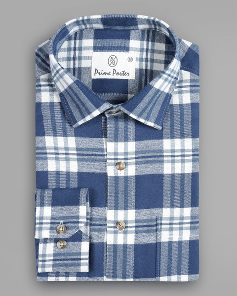 Waterfall Cotton Flannel Shirt