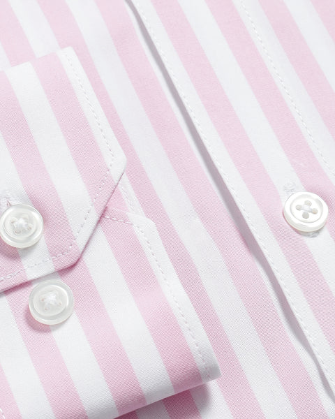 Light Pink Striped Shirt