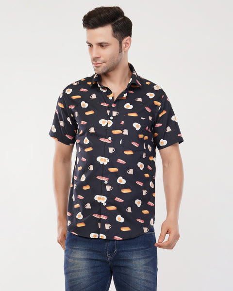 English Breakfast Printed Shirt