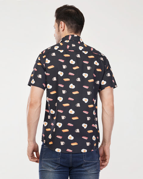 English Breakfast Printed Shirt