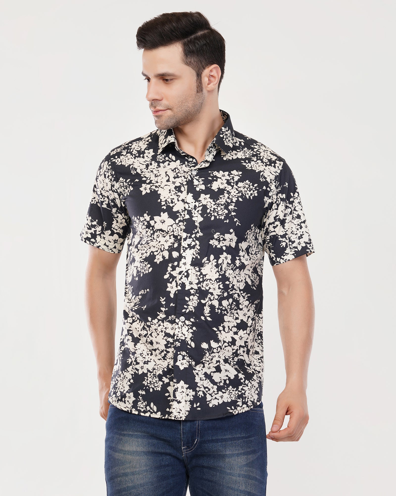 Camellia Printed Shirt