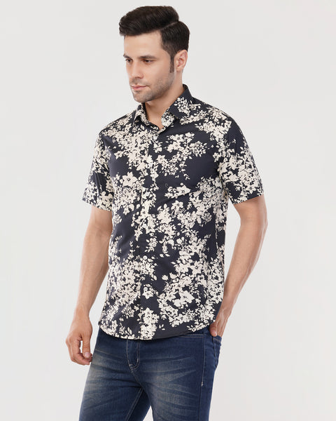 Camellia Printed Shirt