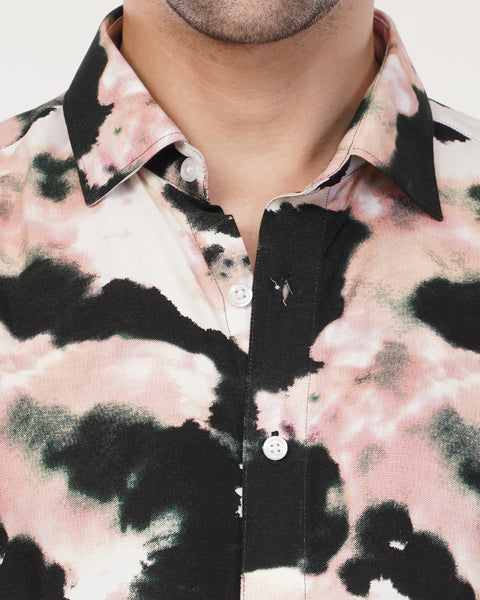 Tie Dye Printed Shirt