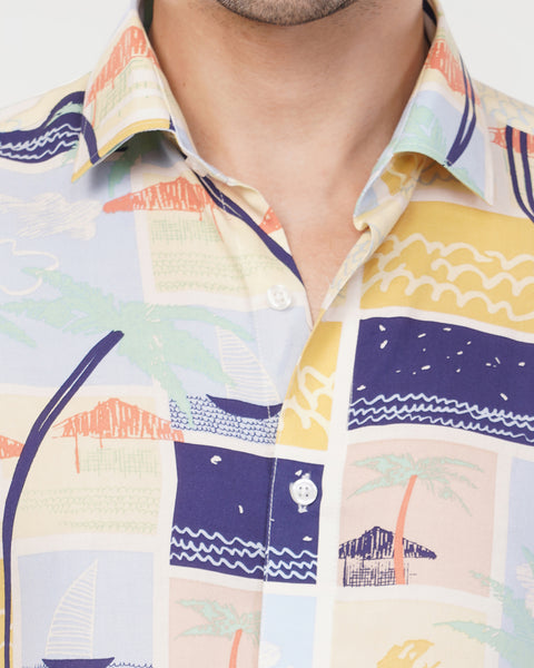 Holidays Printed Shirt