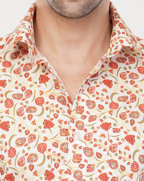 Blush Printed Shirt