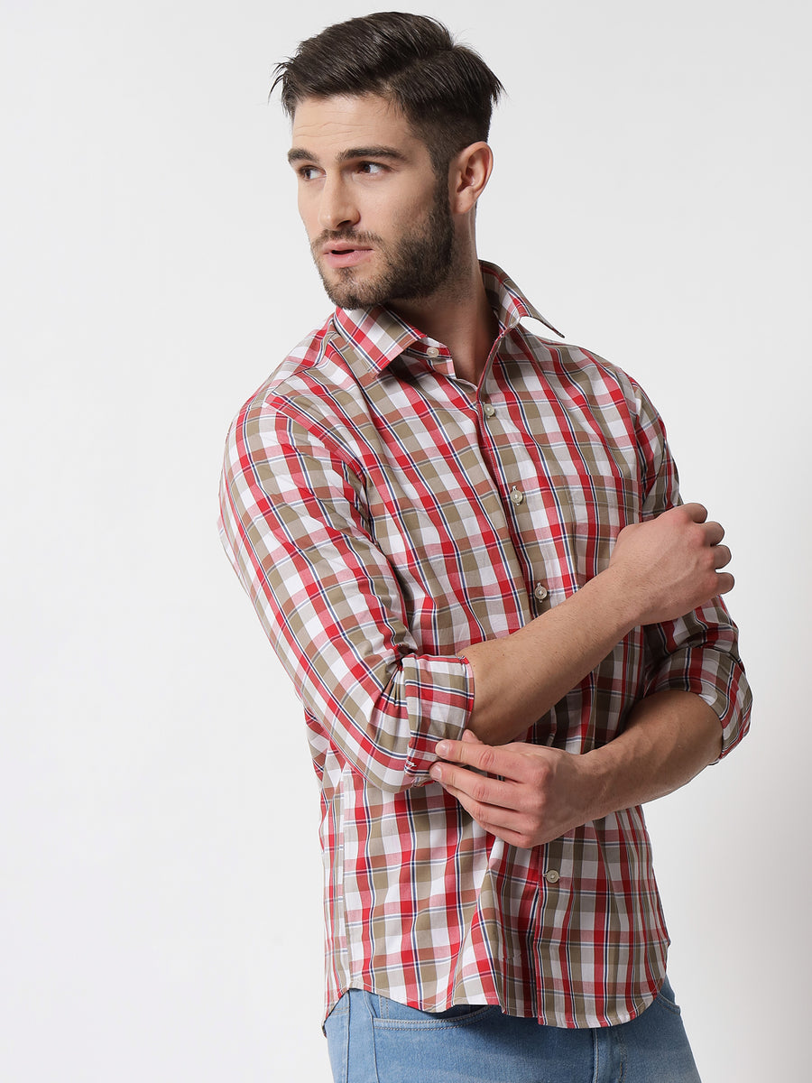 Wedgewood Check Brown Shirt – Prime Porter