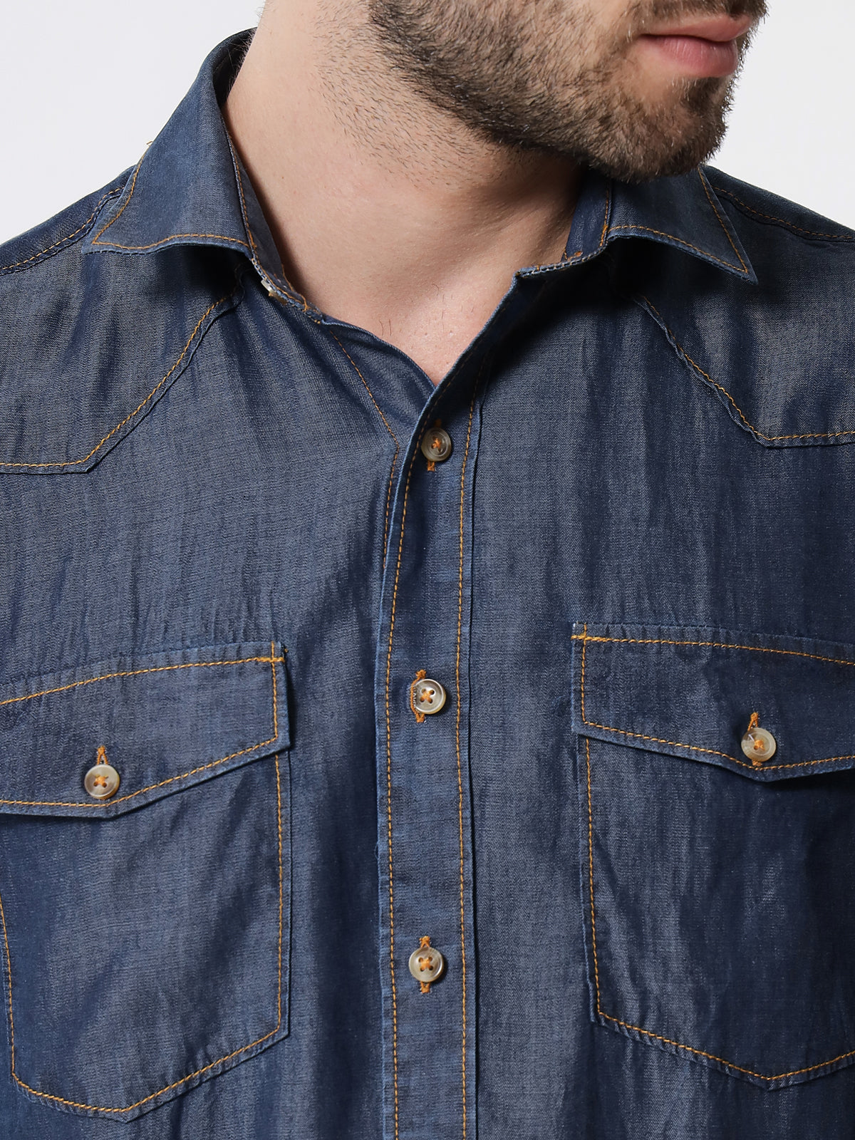 Buy Blue Shirts for Men by DENNISLINGO PREMIUM ATTIRE Online | Ajio.com