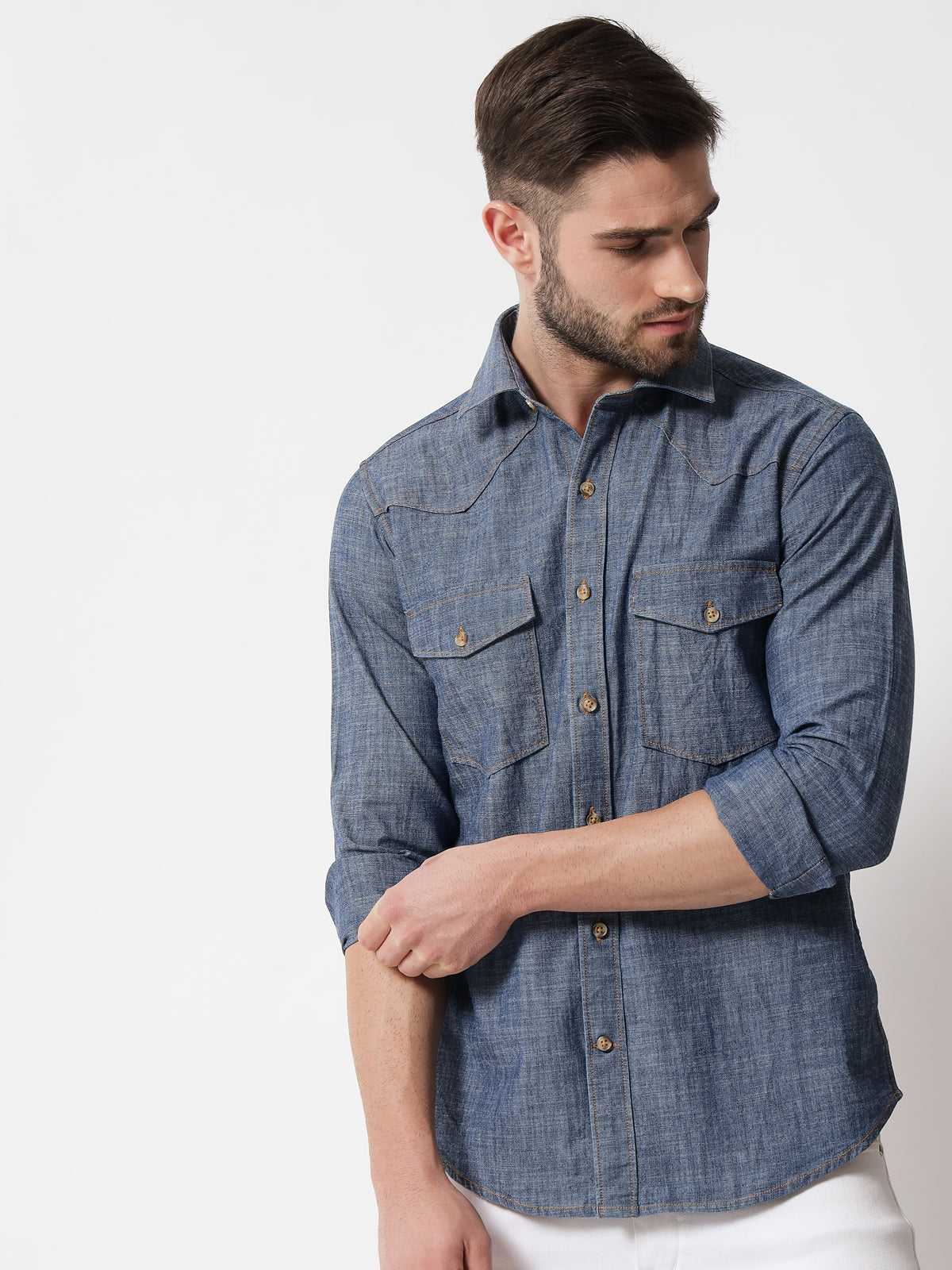 Men's Self Design Slim Fit Shirt – Levis India Store