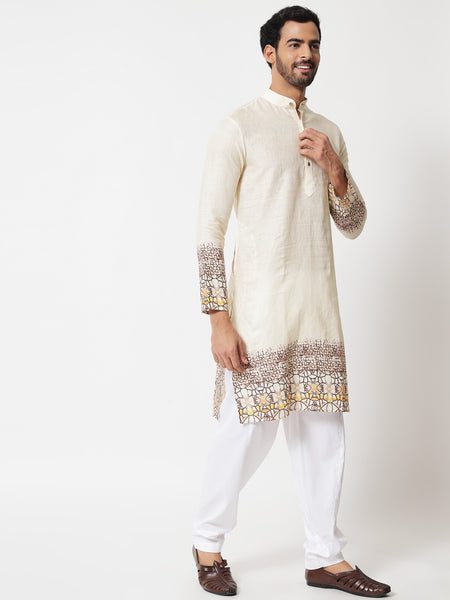 Barbas Linen Kurta