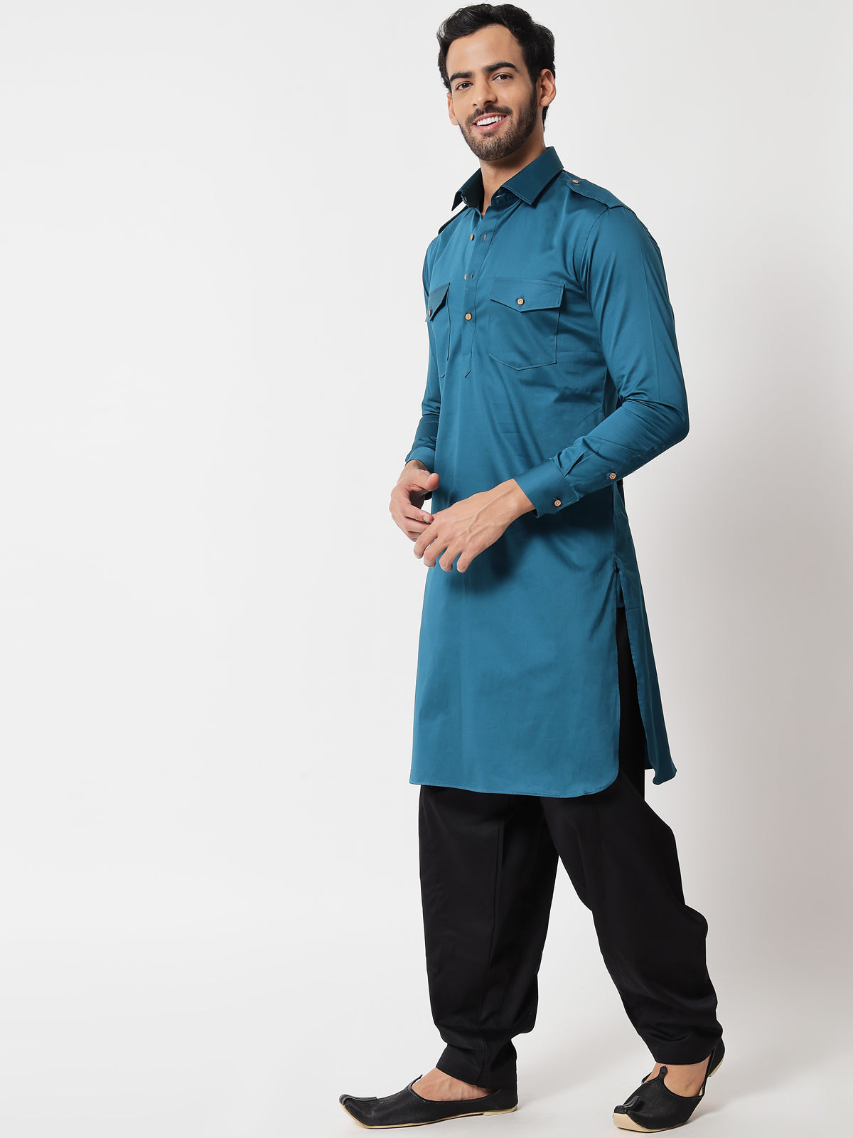 Blue discount colour pathani