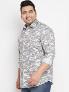 Camo Printed Denim Shirt – Prime Porter